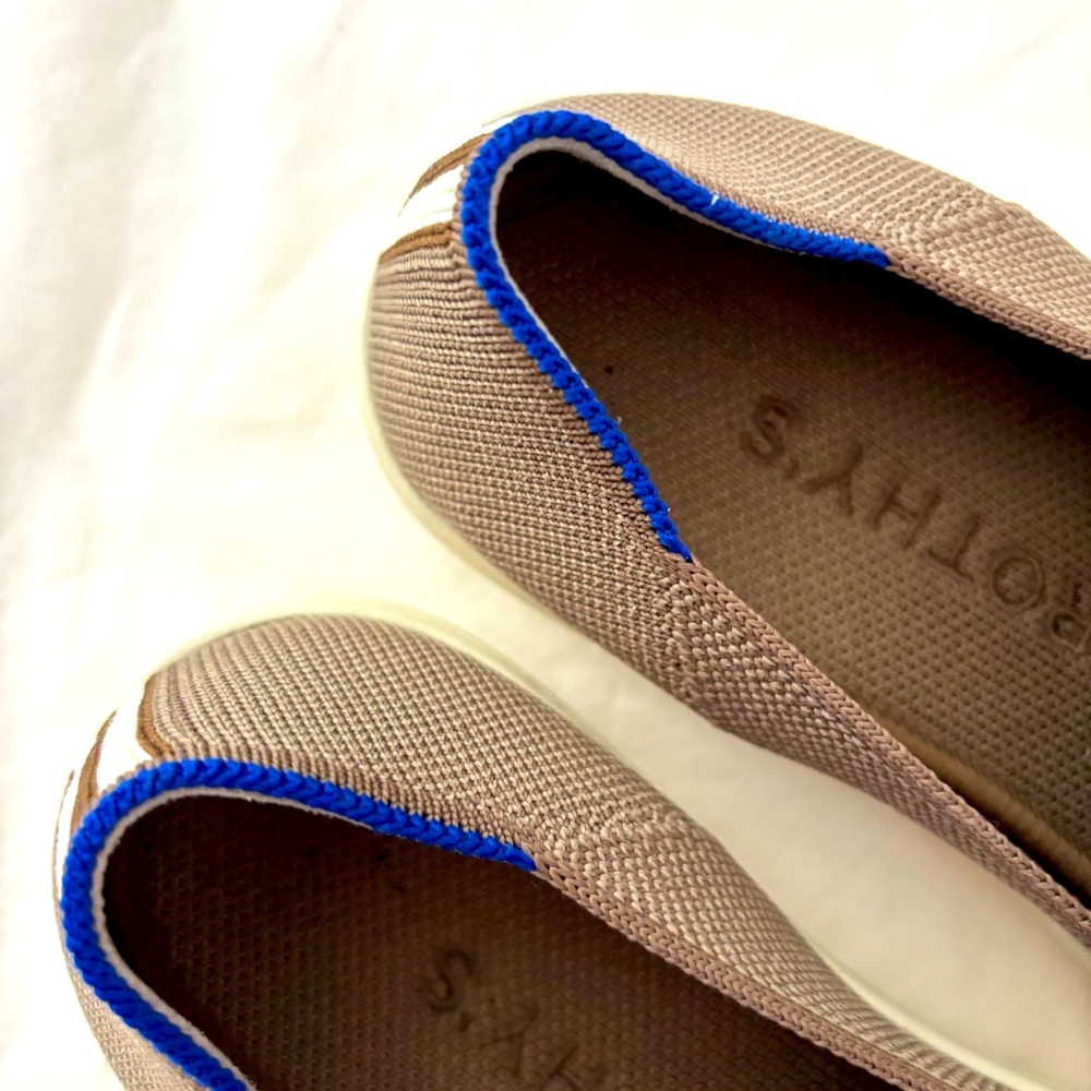 Rothy’s Sneaker The Original Slip on Shoe Casual Fashion Machine Washable Sz 7.5 - Picture 6 of 11